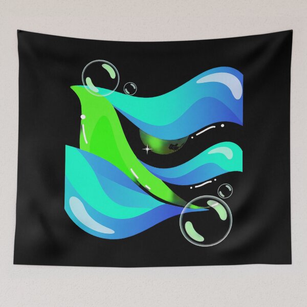 Item preview, Aurora Wave Digital Flow designed and sold by SignumShop.