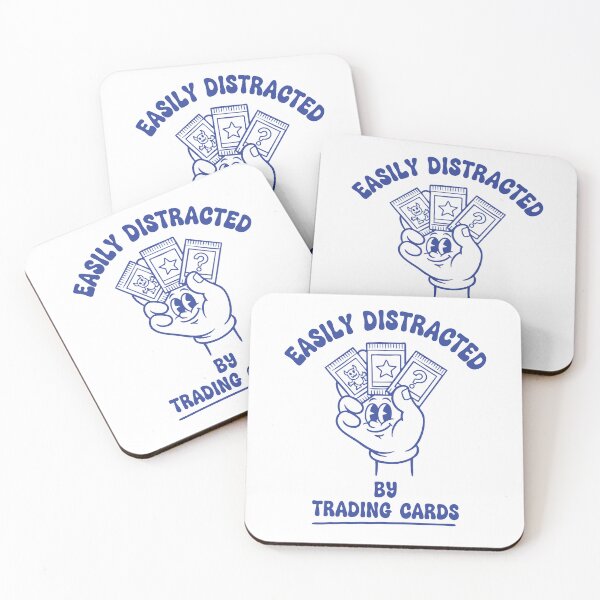 Item preview, Easily Distracted By Trading Cards Collector designed and sold by LuminOrb.