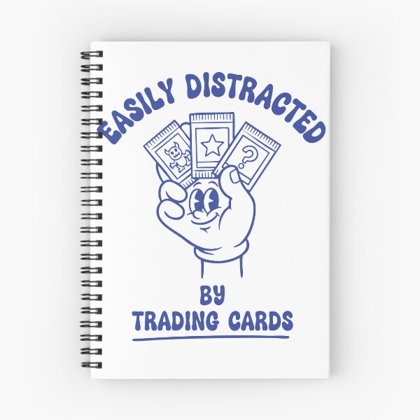 Item preview, Easily Distracted By Trading Cards Collector designed and sold by LuminOrb.