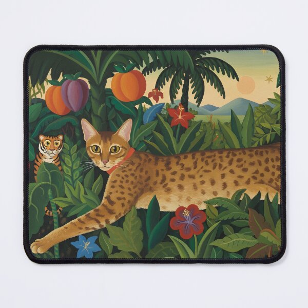 Item preview, Savannah Cat modern art designed and sold by World Rallies.