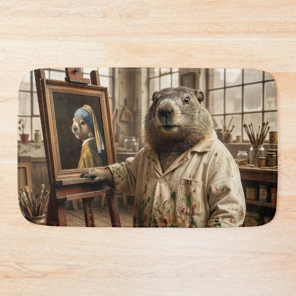 Item preview, Groundhog Artist Reveals Masterpiece designed and sold by Tridentulus.
