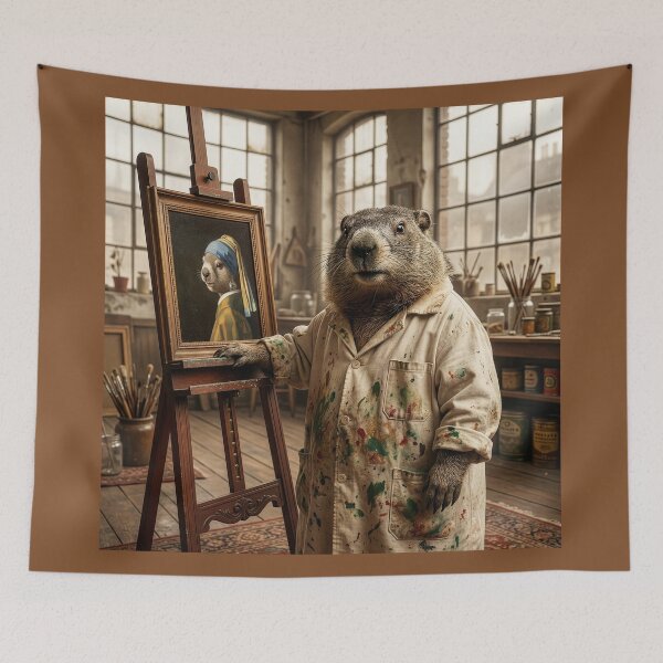 Item preview, Groundhog Artist Reveals Masterpiece designed and sold by Tridentulus.