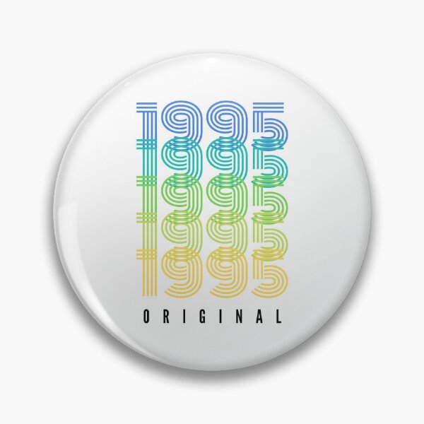 Artikelvorschau, Original von 1995 – Geburtstagsgeschenk für alle, die 1995 geboren wurden – Klassische limitierte Auflage von 1995 entworfen und verkauft von DesignByLeo.