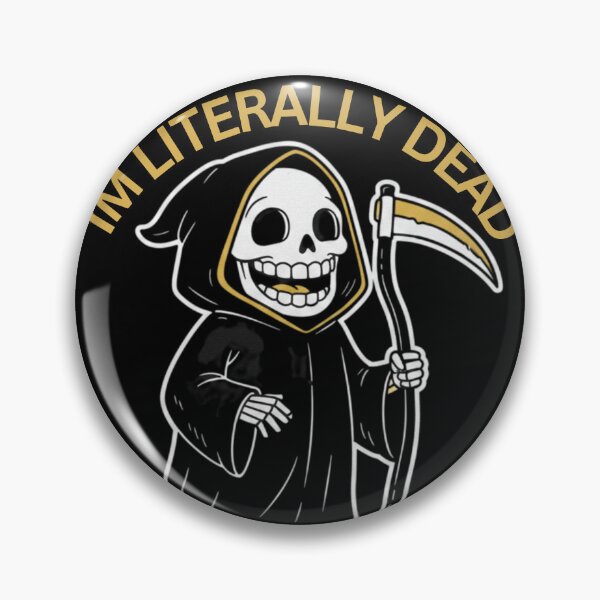 Item preview, Cheerful Grim Reaper Grimace Digital Vector Illustration Art designed and sold by flidesign .