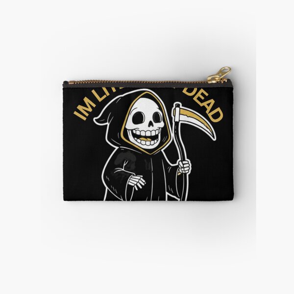 Item preview, Cheerful Grim Reaper Grimace Digital Vector Illustration Art designed and sold by flidesign .