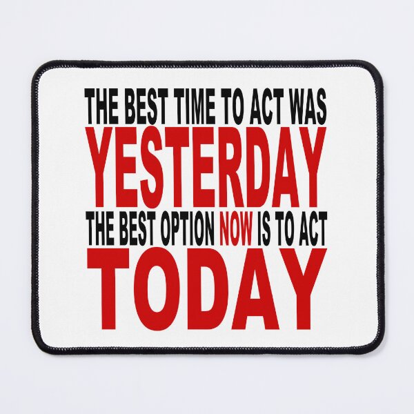 Item preview, The Time to Act is Now designed and sold by doctorhu.