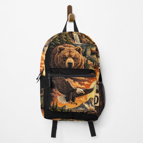 Item preview, Wild & Free - Outdoors Wildlife designed and sold by Pirate-Coast.