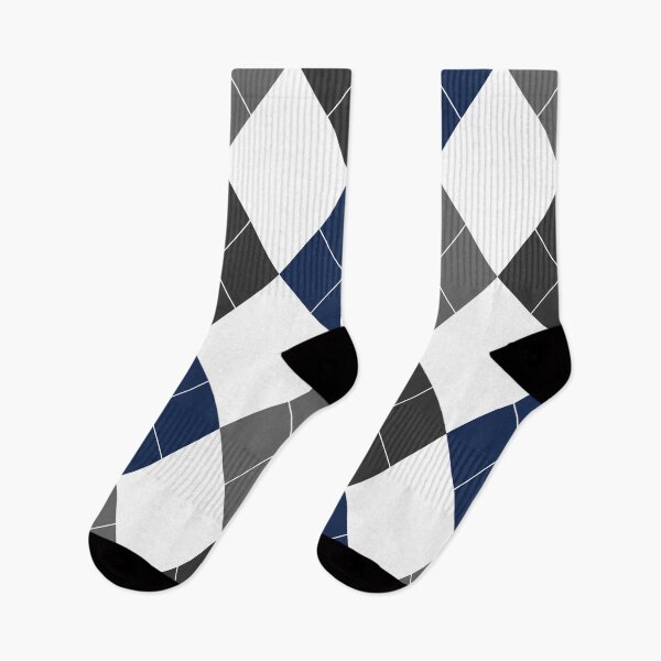 Item preview, Gray and Blue Argyle Pattern designed and sold by HomeFeeling.