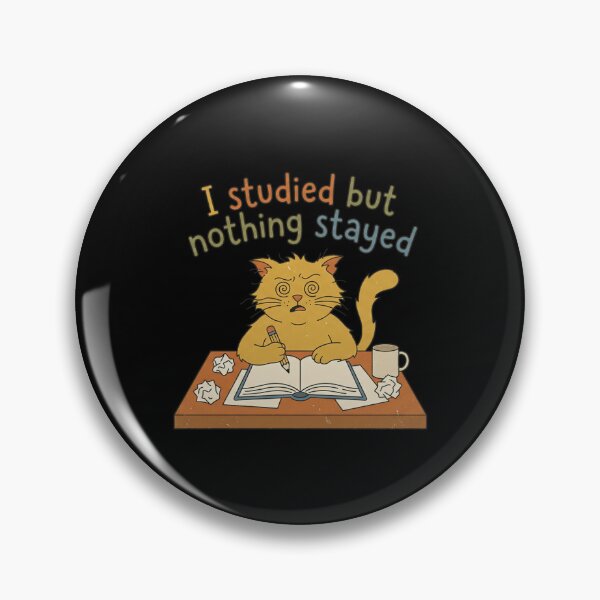 Item preview, I Studied But Nothing Stayed designed and sold by Brutandu.