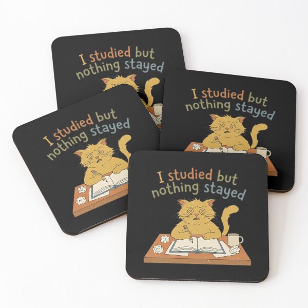 Item preview, I Studied But Nothing Stayed designed and sold by Brutandu.