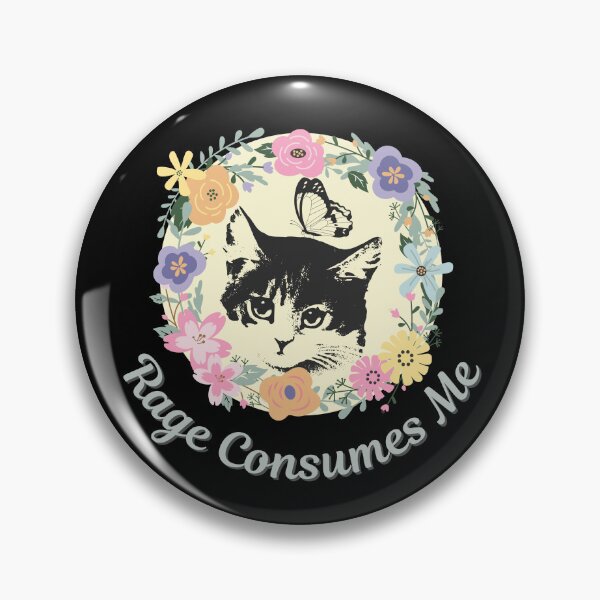 Item preview, Cute Cat Rage Consumes Me designed and sold by Diodak.