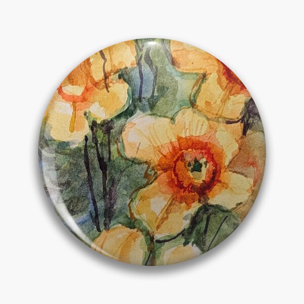 Item preview, Golden Daffodils in Spring Light designed and sold by Kara Draws.