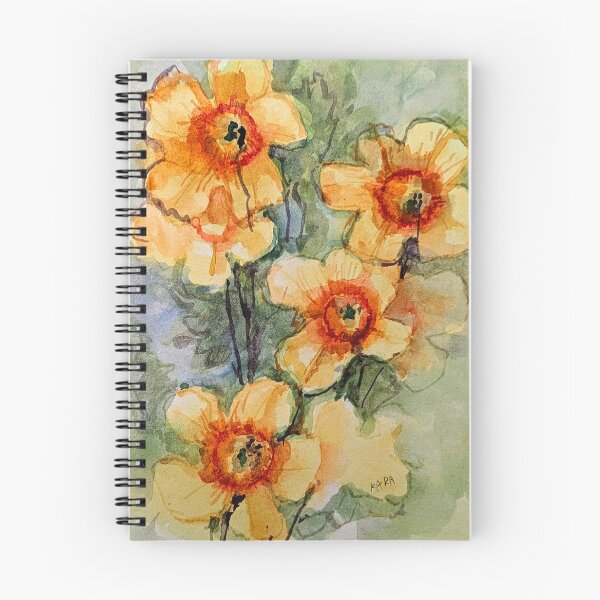 Item preview, Golden Daffodils in Spring Light designed and sold by Kara Draws.
