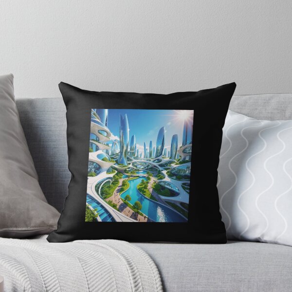 Item preview, Utopian Eco-City Future designed and sold by SignumShop.