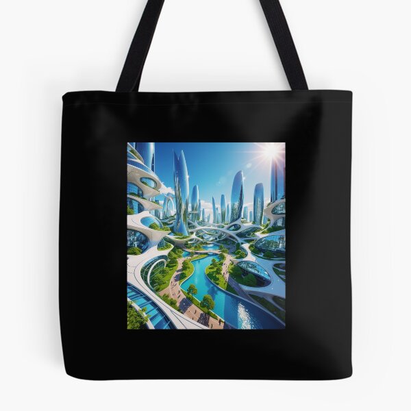 Item preview, Utopian Eco-City Future designed and sold by SignumShop.