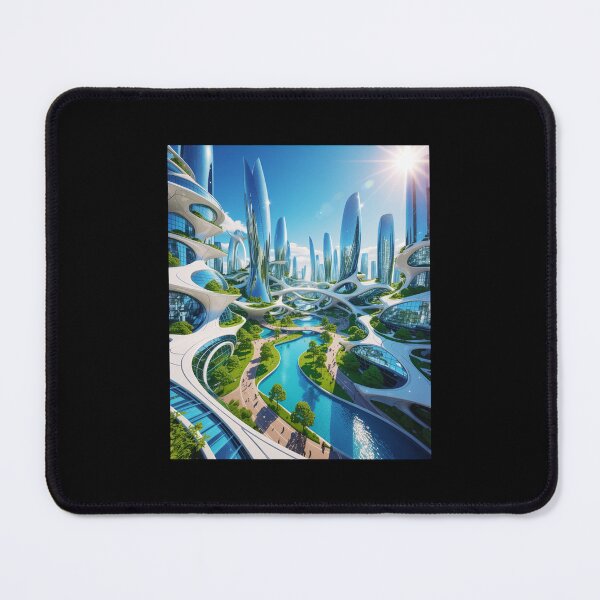 Item preview, Utopian Eco-City Future designed and sold by SignumShop.