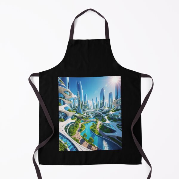 Item preview, Utopian Eco-City Future designed and sold by SignumShop.