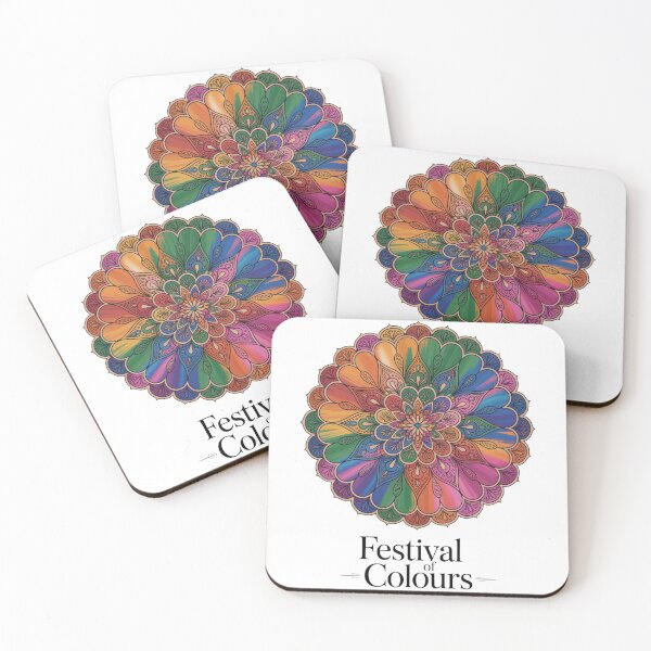 Item preview, Festival of Colours Mandala Shirt | Holi Festival Rainbow Rangoli Mandala Art Indian Spring Celebration Tee designed and sold by DarylWelsh2024.