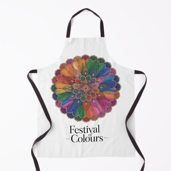 Item preview, Festival of Colours Mandala Shirt | Holi Festival Rainbow Rangoli Mandala Art Indian Spring Celebration Tee designed and sold by DarylWelsh2024.