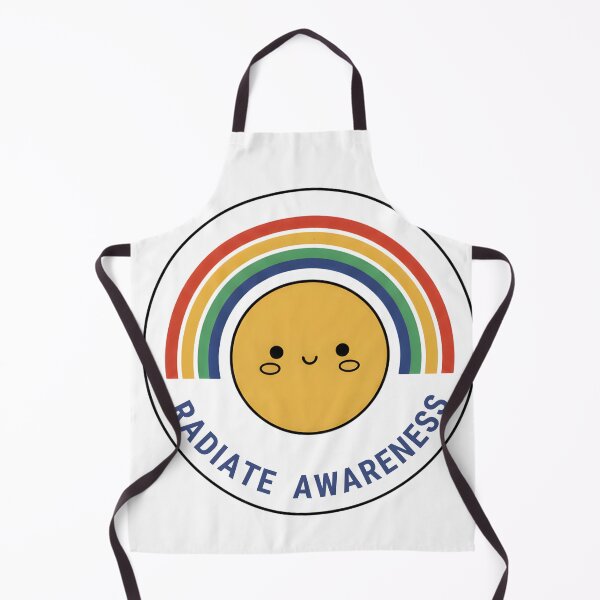 Item preview, Radiate Positivity Awareness Cute Rainbow Sun Digital Illustration designed and sold by flidesign .
