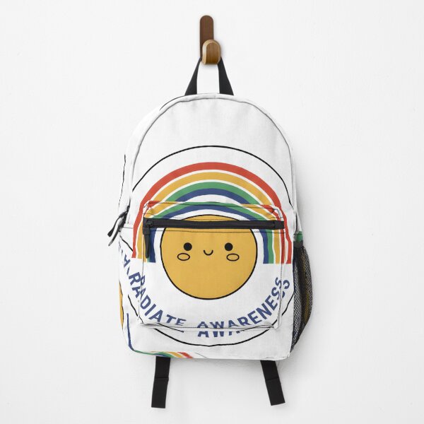 Item preview, Radiate Positivity Awareness Cute Rainbow Sun Digital Illustration designed and sold by flidesign .
