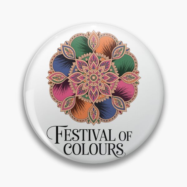 Item preview, Holi Festival Mandala Shirt | Deep Jewel Tone Rangoli Powder Burst Indian Spring Celebration Tee designed and sold by DarylWelsh2024.