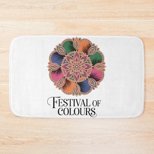 Item preview, Holi Festival Mandala Shirt | Deep Jewel Tone Rangoli Powder Burst Indian Spring Celebration Tee designed and sold by DarylWelsh2024.