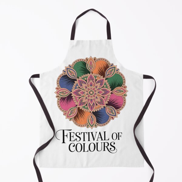 Item preview, Holi Festival Mandala Shirt | Deep Jewel Tone Rangoli Powder Burst Indian Spring Celebration Tee designed and sold by DarylWelsh2024.