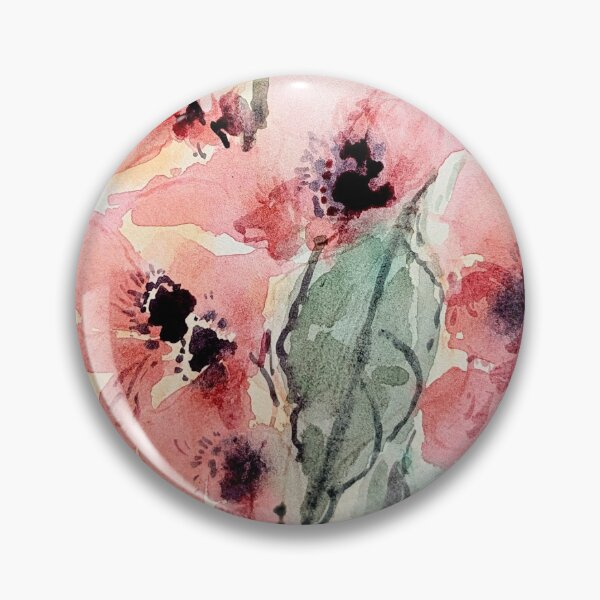 Item preview, Blush Anemones in Soft Light designed and sold by Kara Draws.