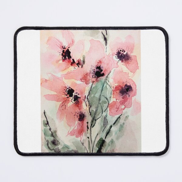 Item preview, Blush Anemones in Soft Light designed and sold by Kara Draws.