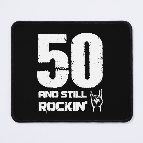 Item preview, 50th Birthday 50 and Still Rockin Funny Rocker Gift designed and sold by LinaValearte.
