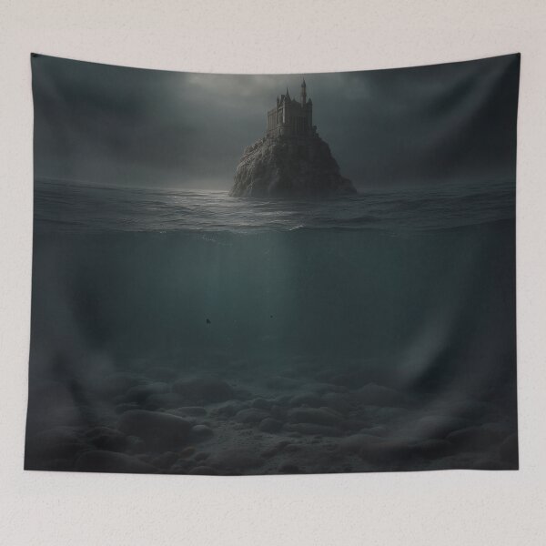 Item preview, Sanctuary at the Edge of Silence designed and sold by oanaunciuleanu.