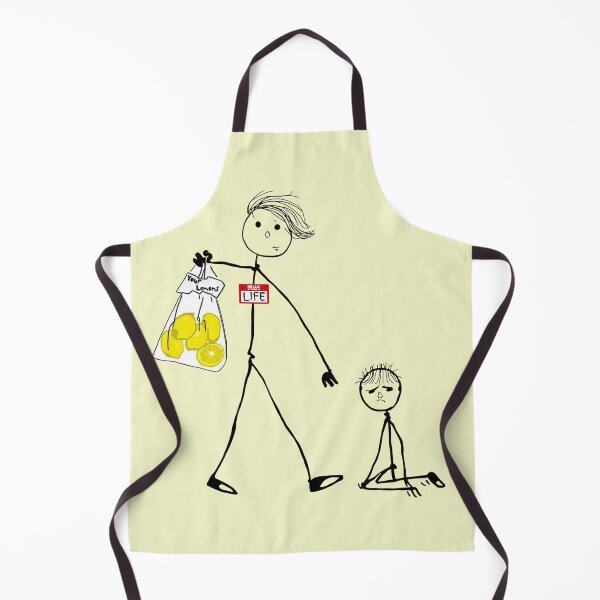 Item preview, Funny I Don't Want Any Lemons, Life Pithy Stick Figure Art designed and sold by DizzyButterfly.