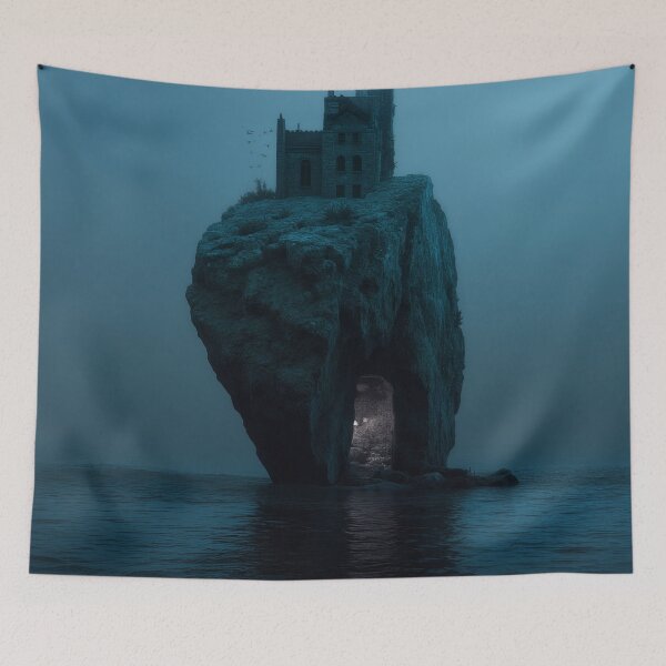 Item preview, Sanctuary at the Edge of Silence designed and sold by oanaunciuleanu.