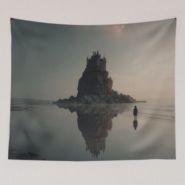 Item preview, Sanctuary at the Edge of Silence designed and sold by oanaunciuleanu.