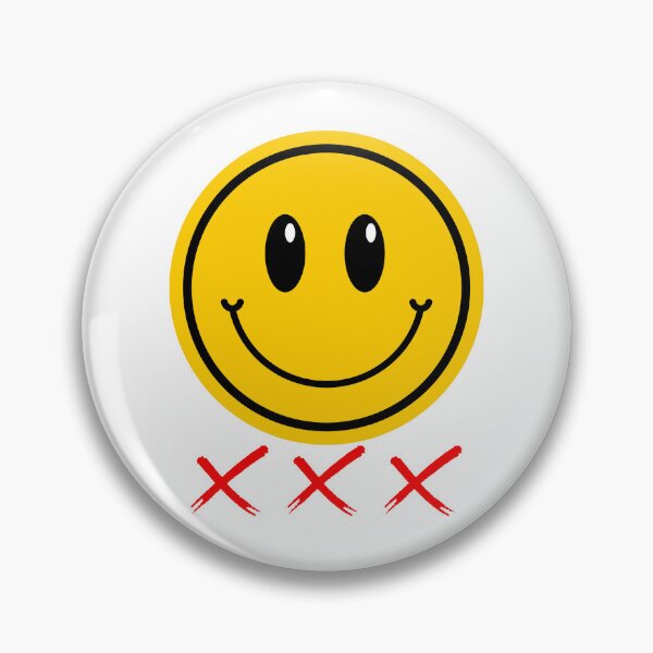 Xx Smiley Face Pins and Buttons for Sale | Redbubble