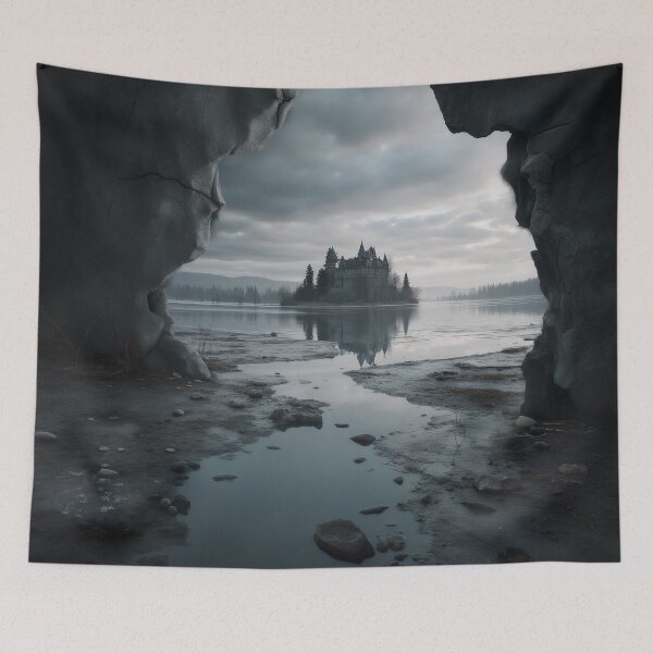 Item preview, Sanctuary at the Edge of Silence designed and sold by oanaunciuleanu.