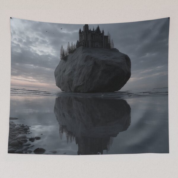 Item preview, Sanctuary at the Edge of Silence designed and sold by oanaunciuleanu.