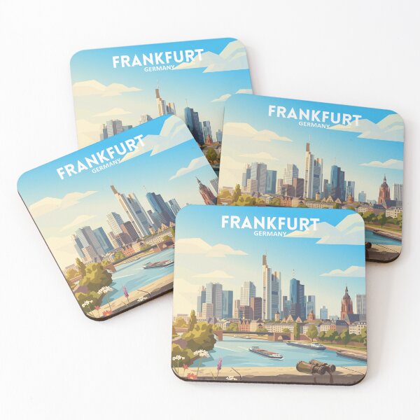 Item preview, Frankfurt Germany - Travel art designed and sold by Marciolini.