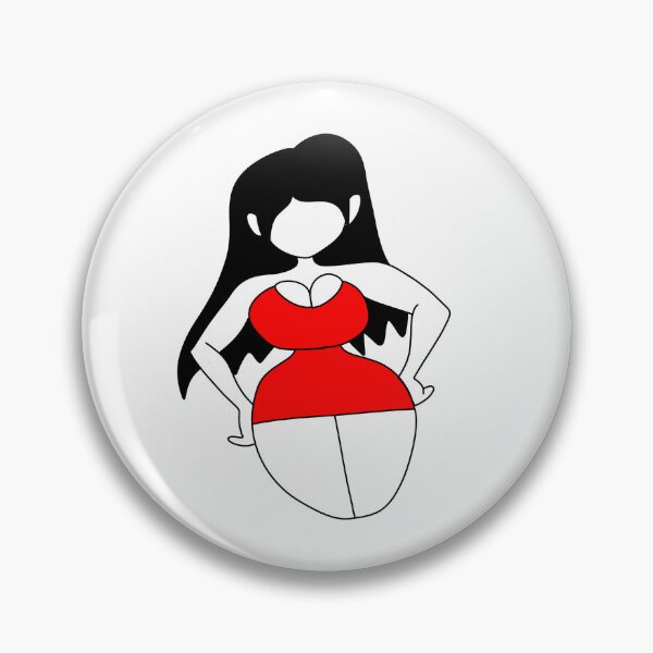 Item preview, Red Dressed Woman designed and sold by evelez97.