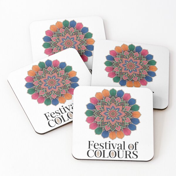 Item preview, Holi Festival Jewel Tone Floral Mandala Shirt | Indian Rangoli Lotus Mandala Spring Celebration Tee designed and sold by DarylWelsh2024.