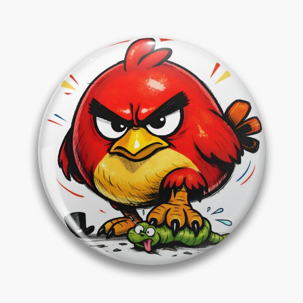 Item preview, Even Here There Is Hierarchy Barnaby The Ominous Angry Baby Chick Dark Humor Sarcastic Quote Wall Art Existential Dread Aesthetic Bird Illustration Funny Office Decor Sarcasm Poster designed and sold by Vivaan Studio.