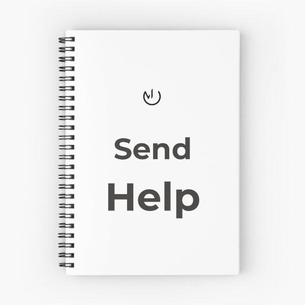 Item preview, Send Help – Funny Minimalist Office Humor Design designed and sold by mostly_offline.