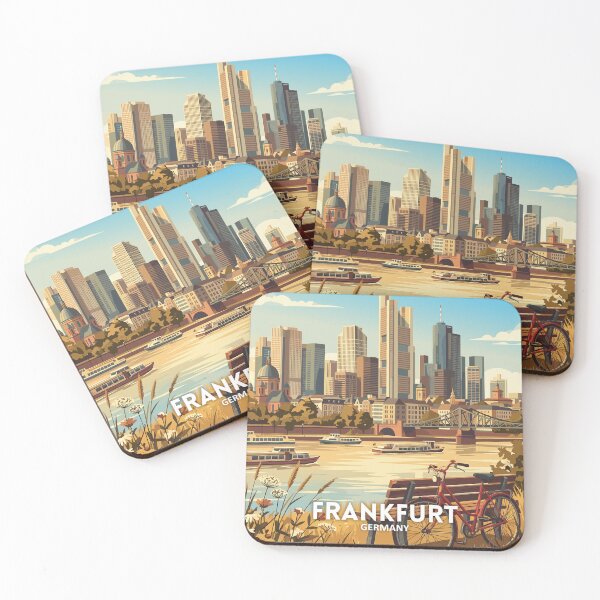 Item preview, Frankfurt Germany - Travel art designed and sold by Marciolini.