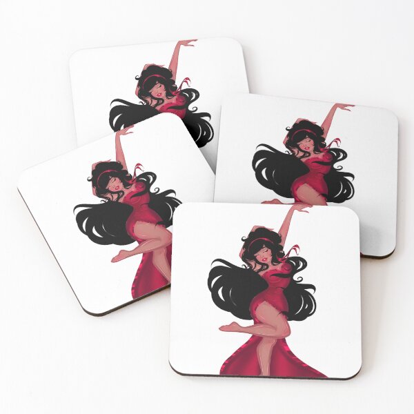 Item preview, Scarlet the dancer in red designed and sold by Blossoms-Bosoms.