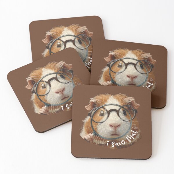 Item preview, I Saw That Cute Guinea Pig Detective designed and sold by StoneybrokeM.