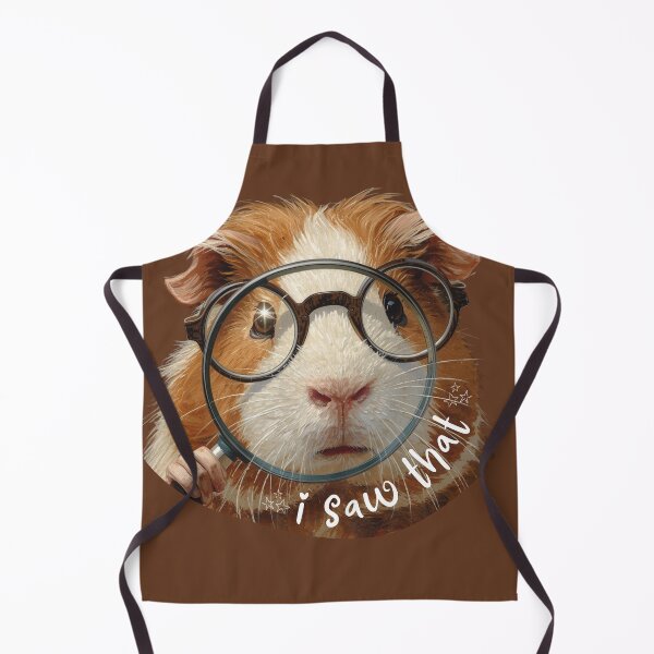 Item preview, I Saw That Cute Guinea Pig Detective designed and sold by StoneybrokeM.