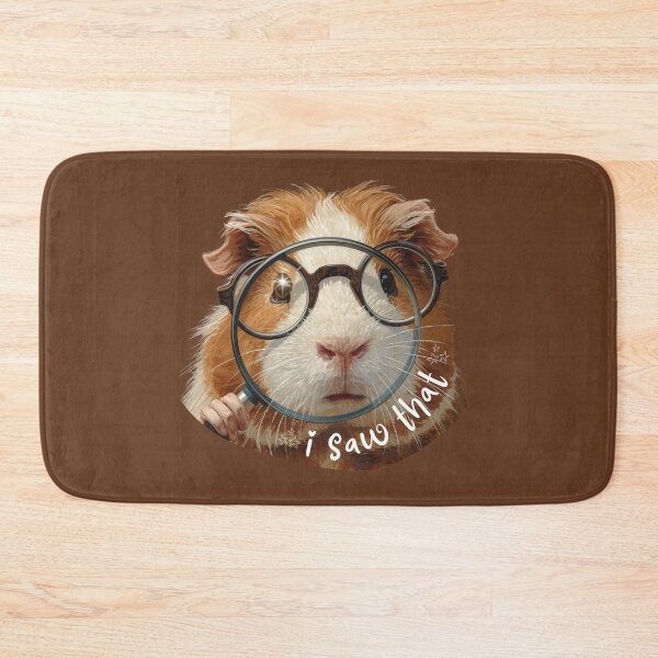 Item preview, I Saw That Cute Guinea Pig Detective designed and sold by StoneybrokeM.