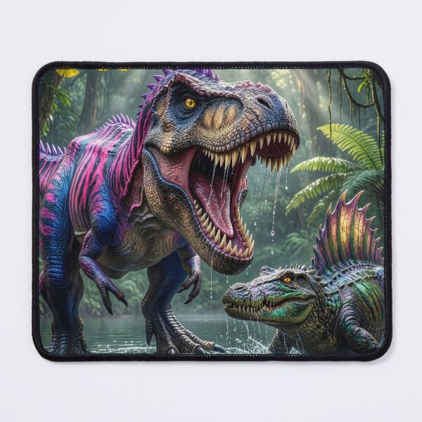 Item preview, Tyrannosaurus and Dimetrodon designed and sold by Tridentulus.