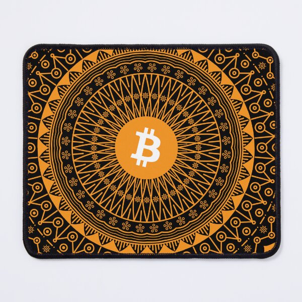 Item preview, Bitcoin Psychedelic Logo Orange designed and sold by CyberRex.